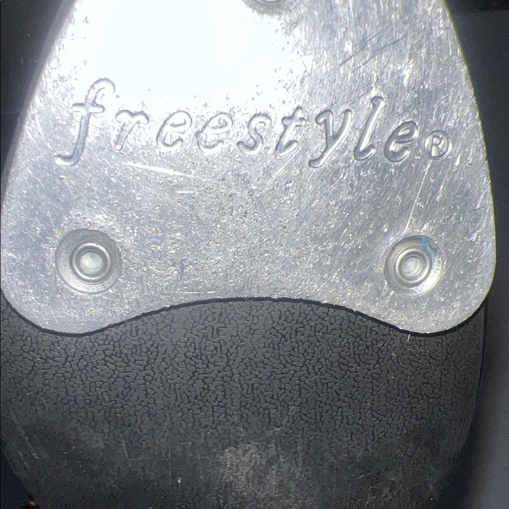 Freestyle Shiny Black Kids Tap Shoes - Picture 2 of 8
